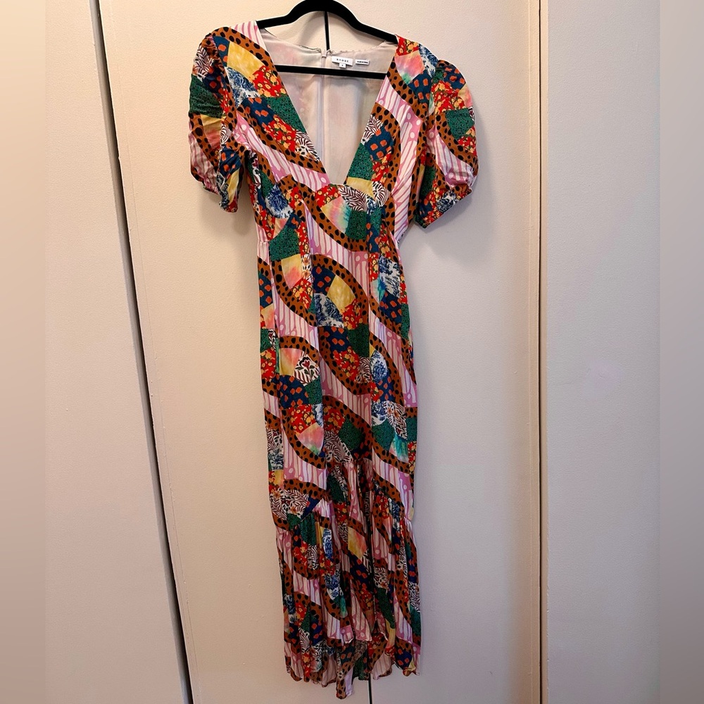 Rhode Ester Patchwork Maxi Dress - image 2